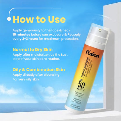 Fluid Sunscreen (50gm)