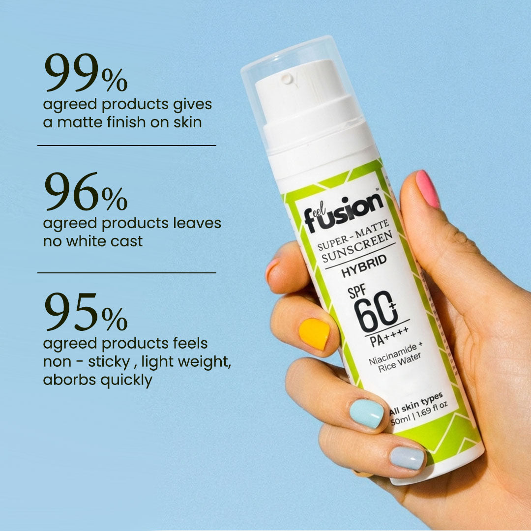 Hybrid Sunscreen SUPER - MATTE - 50ml