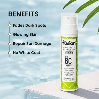 Hybrid Sunscreen SUPER - MATTE - 50ml